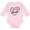 AD-Pink, variant on Inktastic I Love My Auntie in Black Chalk Heart Boys or Girls Long Sleeve Baby Bodysuit