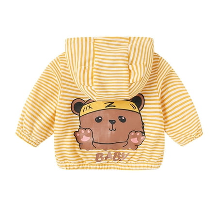 

LBECLEY Boys Winter Coat Child Kids Toddler Baby Boys Girls Cute Cartoon Print Letter Long Sleeve Hooded Coats Jacket Outer Outwear Outfits Clothes Winter Coat Boy Size 14 Yellow 80