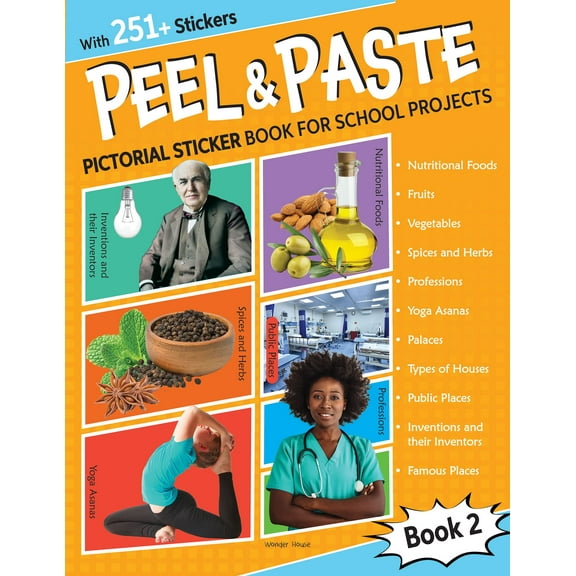 Peel & Paste: Book 2 : Pictorial Sticker Book (Paperback)