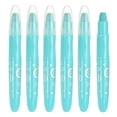 thumbnail image 1 of Uxcell 6Pcs Watercolor Gel Crayon for Coloring, Azure, 1 of 6