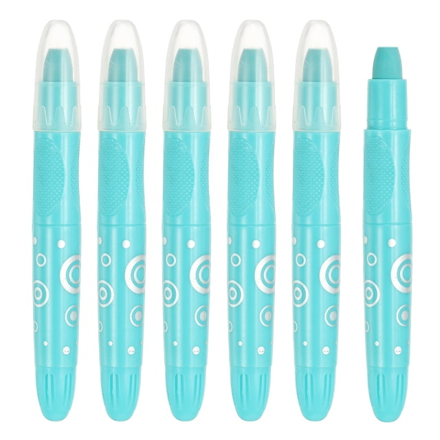 Uxcell 6Pcs Watercolor Gel Crayon for Coloring, Azure