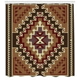 thumbnail image 3 of Ambesonne Afghan Shower Curtain, Pixel Art Design, 69"Wx75"L, Multicolor, 3 of 3