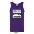 thumbnail image 2 of Wild Bobby, Ford Mustang Country USA 1964 Vintage American License Plate, Cars and Trucks, Men Graphic Tank Top, Purple, X-Large, 2 of 4