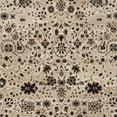 thumbnail image 6 of SAFAVIEH Serenity Valentin Border Area Rug, Cream/Brown, 8'6" x 12', 6 of 7