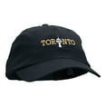 thumbnail image 5 of Toronto Embroidered Cotton Twill Cap - Navy OSFM, 5 of 5