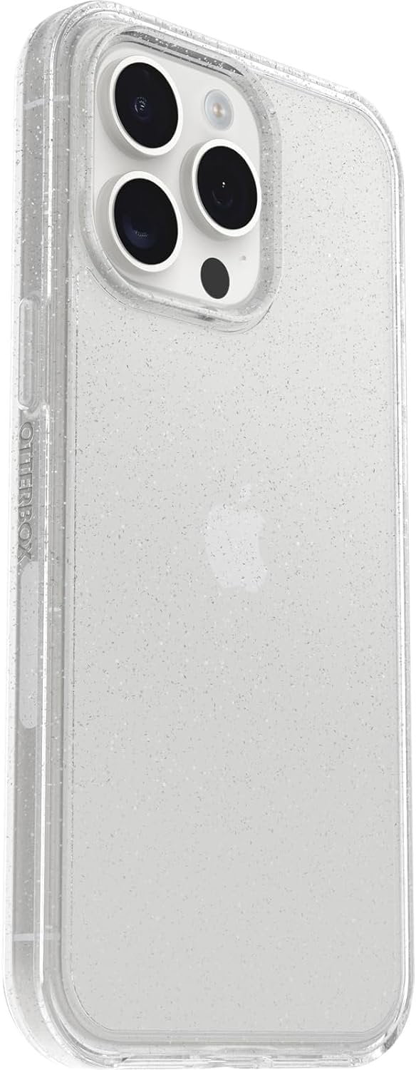 OtterBox SYMMETRY SERIES Case for iPhone 15 Pro Max - Stardust Clear Glitter