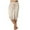 Beige, variant on sovlvnd Women's Yoga Pants Loose Soft Drawstring Workout Sweatpants Outdoor Athletic Causal Pants With Pockets Lightweight Capris for Women