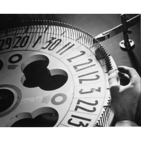 High angle view of a roulette wheel Canvas Art - (18 x 24)