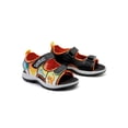 thumbnail image 3 of Yuyin Sandalia Pokémon Negra para Niños Comodidad Duradera Estampados de Pikachu Charmander Bulbasaur Squirtle Velcro Ajustable Suela Antideslizante Ideal para Verano y Juegos, 3 of 7