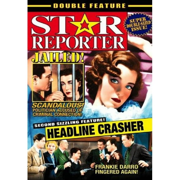Star Reporter / Headline Crasher (DVD), Alpha Video, Mystery & Suspense