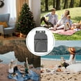 thumbnail image 4 of Picnic Backpack & Accessories - Picnic Set for 2 Person with 2 Insulated Cooler Compartment, Lightweight Blanket and Cutlery Set, Perfect for Wedding Gifts for Couples and Bridal Shower Gifts, 4 of 11