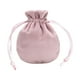 thumbnail image 5 of Bolsa de joyería con cordón, regalos de fiesta, organizador de joyas, bolsa de regalo de terciopelo Rosa claro 75x95cm, 5 of 9