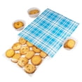 thumbnail image 3 of 25 pcs of 8 1/2 x 11 Plaid-Blue Paper Gift Bags  Shopping/Sales/Tote Bags, 3 of 7