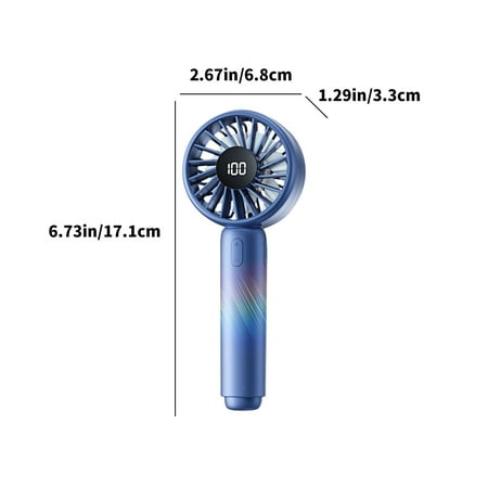 

QiwagFerng Handheld Small Fan USB Charging Summer Outdoor Portable Fan