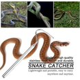 thumbnail image 5 of Trampa para serpientes telescópica de acero inoxidable Gancho para atrapar reptiles (plateado), 5 of 5