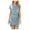 Blue, variant on QUYUON Women Ruched Bodycon Mini Dress Summer Button V-Neck Short Sleeve T-Shirt Pencil Dress Night Out Club Party Short Dresses Casual Business Work Dress Beach Sun Dress Style A-120 Blue Medium
