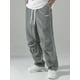 thumbnail image 2 of Pantalones deportivos ZAFUL Parachute Y2k Baggy para hombre, color gris, talla S, 2 of 8