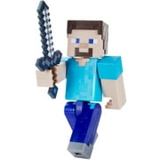 Minecraft Biome Builds Steve Figure, 3.25-inch Scale with Accessory