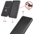 thumbnail image 6 of For Samsung Galaxy S21+ 5G Carbon Fiber Texture Horizontal Flip TPU + PC + PU Leather Case with, 6 of 8