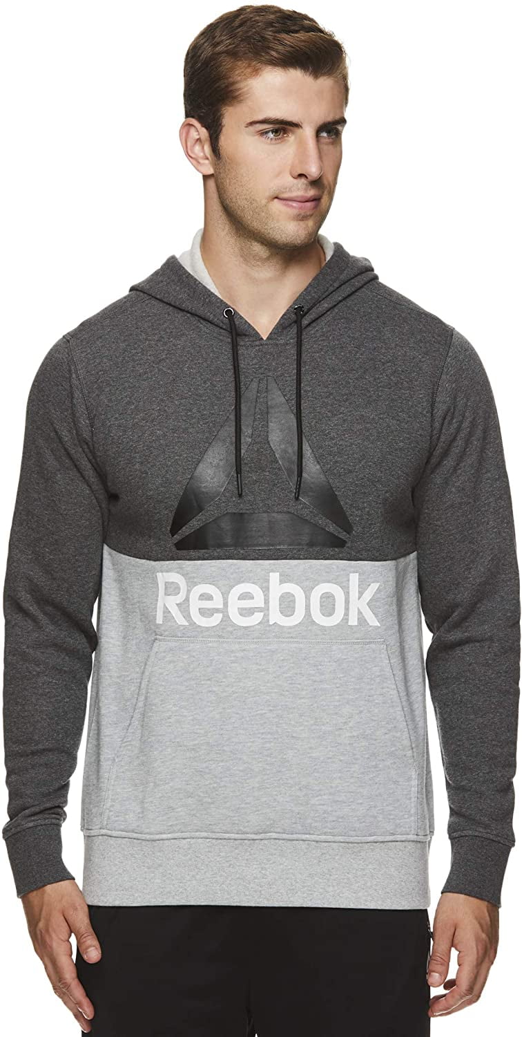 Download Reebok Men's Performance Pullover Hoodie Sweatshirt ...