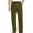 *Army Green, variant on Men's Drawstring Cotton-Linen Pants with Pockets,Straight Leg Lightweight Trousers For Men,Gray,S-3XL