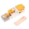 thumbnail image 4 of FRCOLOR  Cat8 Shielded Connector Pass Through Modular Plug Replacement Network Cable, 4 of 8