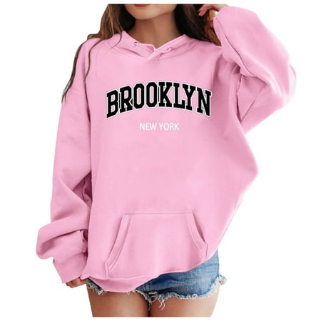 

Hoodies for Girls Hoodies Graphic Hoodies Hoodies for Teens Kids Hoodies Hoodies for Girls 10-12 Children Letter Print Hooded Sweatshirt With Pockets Girls Casual Sweatshirt Hooded Sweatshirt
