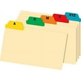 thumbnail image 3 of A-Z Card Guides 4" X 6" Manila with Laminated Color Tabs 25 Ct By Office Depot, 3 of 3