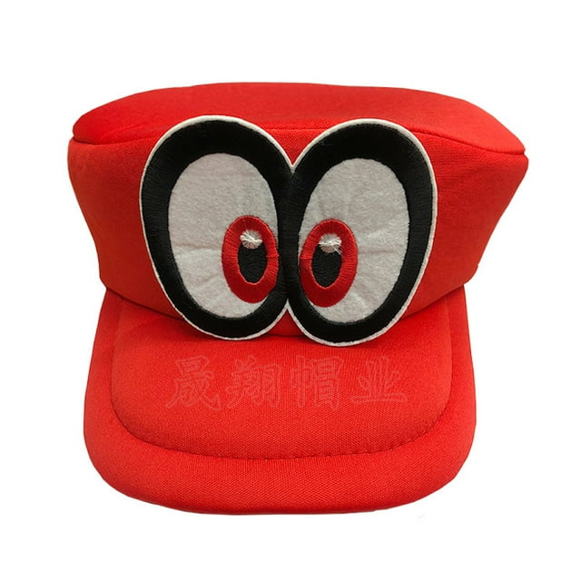 Gorra de sol para cosplay con dibujos animados de Hat Marios, divertida y novedosa, G