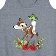 thumbnail image 3 of Disney Bambi - Christmas - Botanical Butterfly - Women's Racerback Tank Top, 3 of 5
