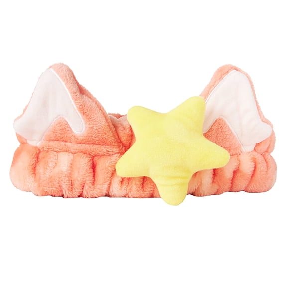 The Creme Shop 3D Teddy Headband Red Panda Plush Spa Makeup Headband