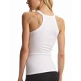 thumbnail image 2 of commando Women's Studio Rib Tank - SDR202 (White, M/L), 2 of 2