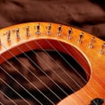 thumbnail image 2 of Single Plate 19 String Lyra Easy to Learn Musical Instrument 19 Tone Small Harp Portable Lila lyre lyre lyre, 2 of 3