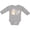 AC-Heather Grey, variant on Inktastic My 1st Easter with Cute Lamb and Easter Eggs Boys or Girls Long Sleeve Baby Bodysuit