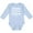 AE-Light Blue, variant on Inktastic Pennsylvania Awesome Since 1787 Boys or Girls Long Sleeve Baby Bodysuit