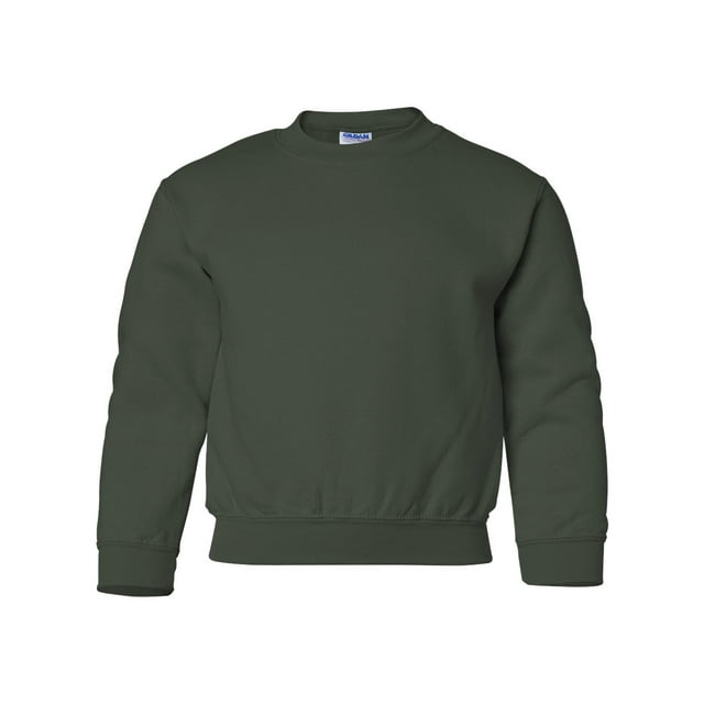 Heavy Blend Youth Sweatshirt, XL, Forest