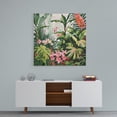 thumbnail image 3 of Tropical Plants Canvas Wall Art, Botanical Wall Art Boho Decorations Tropical Garden Poster Aesthetic Abstract Prints Flower Pictures Floral Wall Décor for Living Room Farmhouse (16x16 Inches), 3 of 6