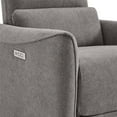 thumbnail image 4 of CHITA Power Recliner Swivel Glider Rocker Nursery Chair with USB for Living Room, Fabric in Metal, 4 of 14