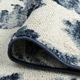 thumbnail image 6 of Transitional 2x3 Area Rug (2' x 3') Floral Navy, Cream Indoor Scatter Easy to Clean, 6 of 10