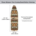 thumbnail image 4 of HELLHERO 15"x54" Ironing Board Cover Anti-Slip Polyester Fiber Fabric Table Top, Sunflower Horse Herd, 4 of 4