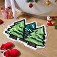 thumbnail image 5 of KOYPTL Christmas Rugs for Front Door,40*60 Cute Soft Xmas Tree Santa Bathroom Mat Non Slip Durable Washable Absorbent Doormat,Bedroom Mat for Indoor Outdoor Porch Home Decor, 5 of 6