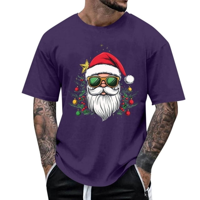 Tops para hombre, blusas y camisas de manga corta con cuello redondo para hombre, camiseta informal con cuello redondo y estampado para hombre, blusa de manga corta, blusa de poliéster para hombre