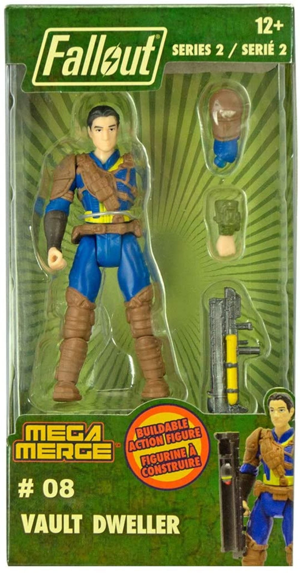 Fallout Mega Merge Figures Nuka Cola Vault Dweller Power Armor Nick Valentine