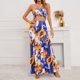 thumbnail image 4 of ICHUANYI Clearance Women's Fashion Casual Spring And Summer Sleeveless Round-Neck Blouses & Sets(Yellow, M) ICHUANYI WER2023081501381, 4 of 9