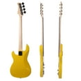 thumbnail image 3 of Glarry Bass Electric Guitar Kit with 20W Amp, Yellow, 3 of 9