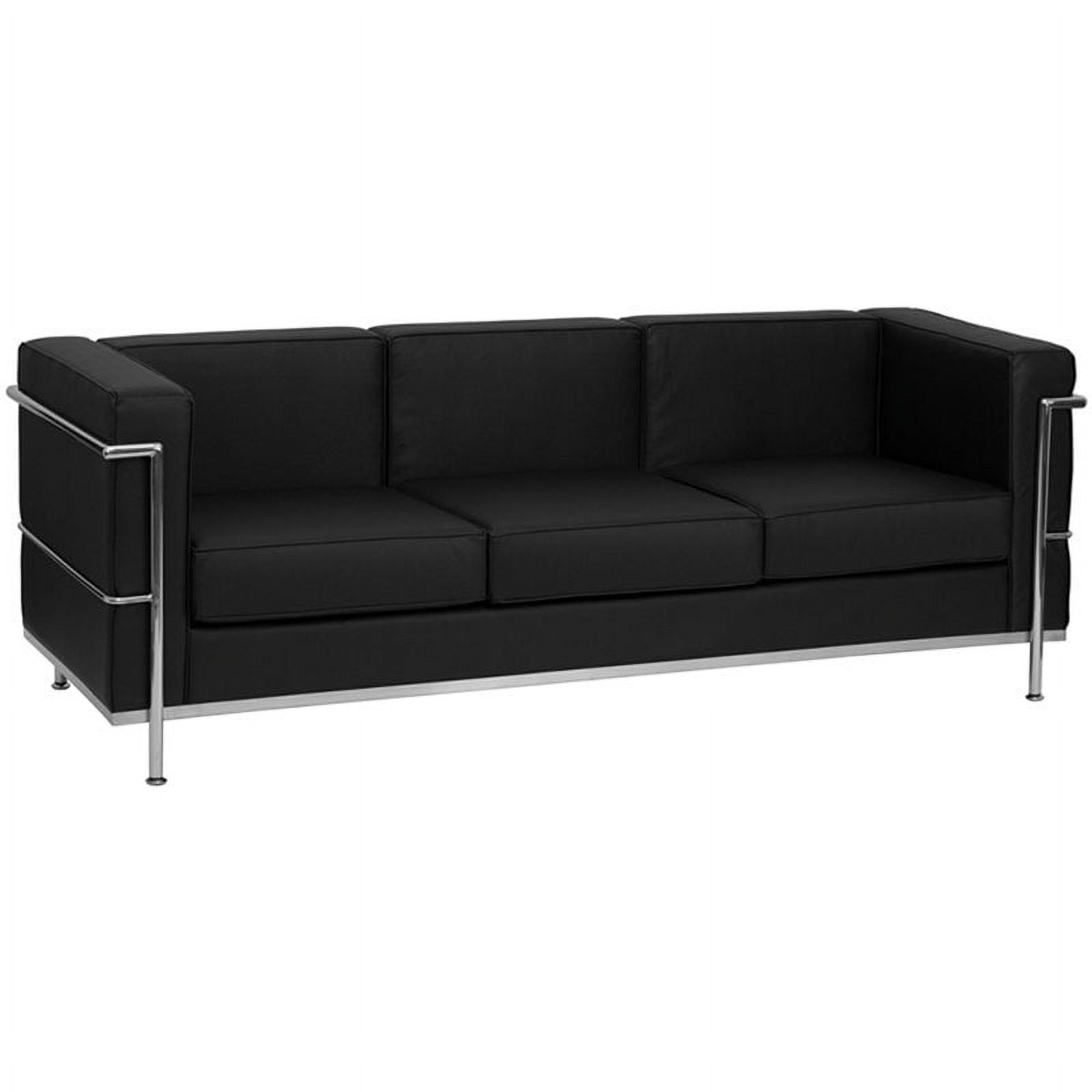 Flash Furniture Hercules Regal Series Reception Set in Black - image 2 of 5