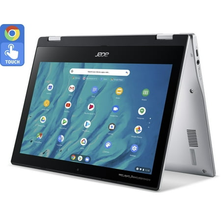 Acer Spin 311 Chromebook, 11.6" IPS HD Touch Display, MediaTek MT8183C 2.00GHz, 4GB RAM, 32GB eMMC, DisplayPort via USB-C, Wi-Fi, Bluetooth, Chrome OS (NX.HUVAA.006)