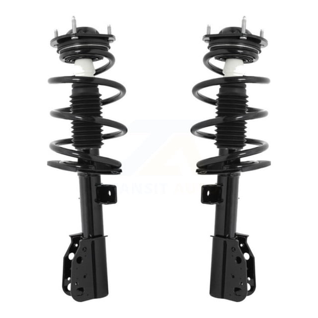 Transit Auto Front Complete Suspension Shocks Strut and Coil Spring Mount Assemblies Pair for Car Chevrolet Traverse Buick Enclave GMC Acadia Limited - Left Right Side (Driver Passenger) K78A-100052