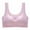 Pink, variant on VerPetridure Sports Bras for Women Pack Women's Mind Sleep Underwear Plus Big-Size Comfort Sports Vest Bra No Underwire