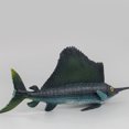 thumbnail image 4 of 1PC Simulated Marine Animal Model Decor Lifelike Sailfish Model Plastic Solid Marine Animal Model Decor Mini Marine Animal Model Ornaments for Home Store (Sailfish Style), 4 of 7